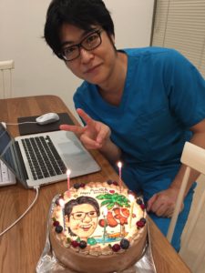 感動！３９歳のお誕生日。スタッフみんながお祝いしてくれました！